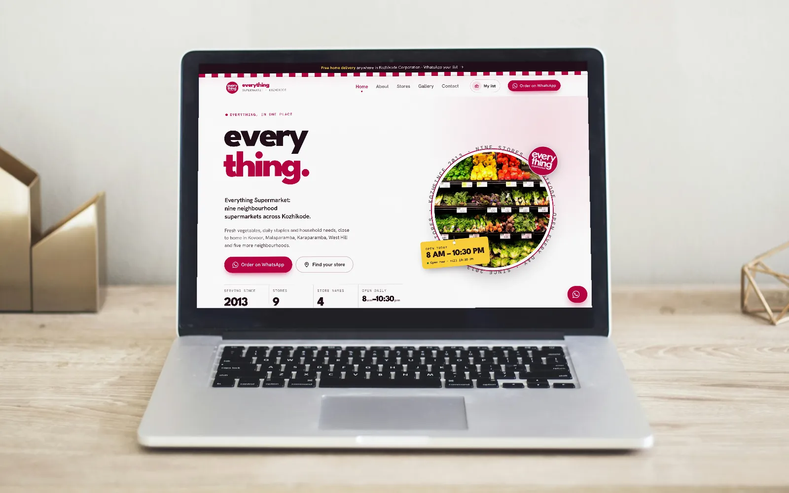 Everything Supermarket - Multi-store retail website