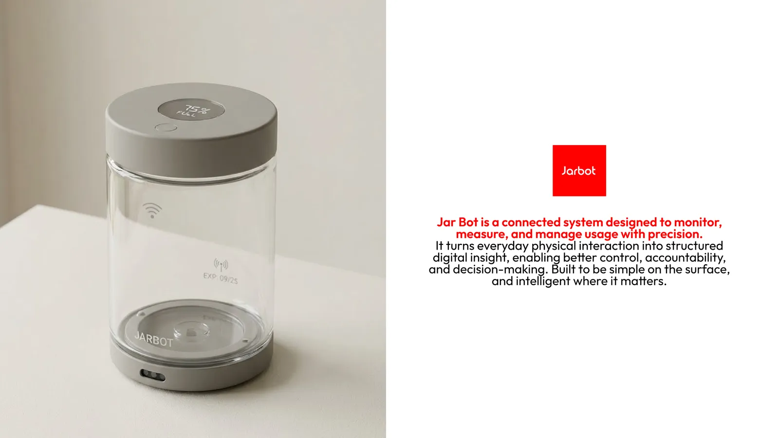 Jar Bot — Products