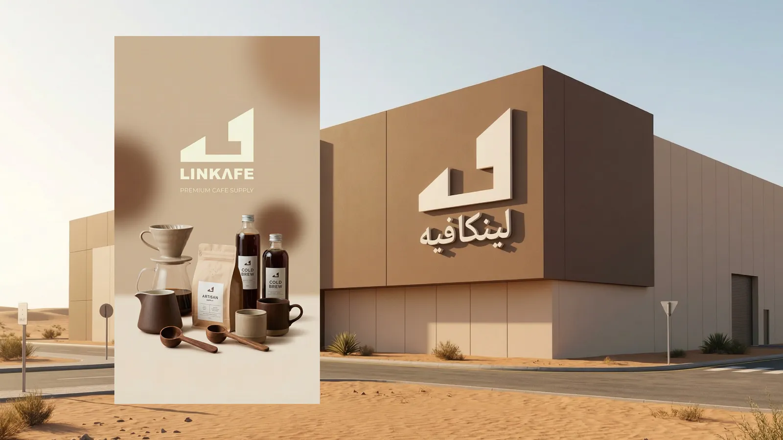 Linkafe — Branding
