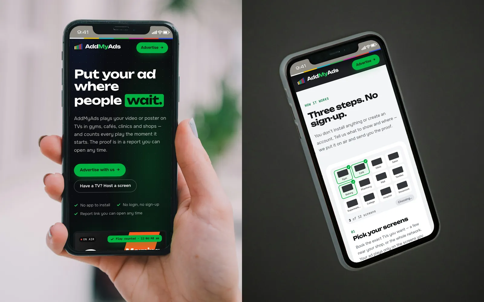 AddMyAds - screen 3