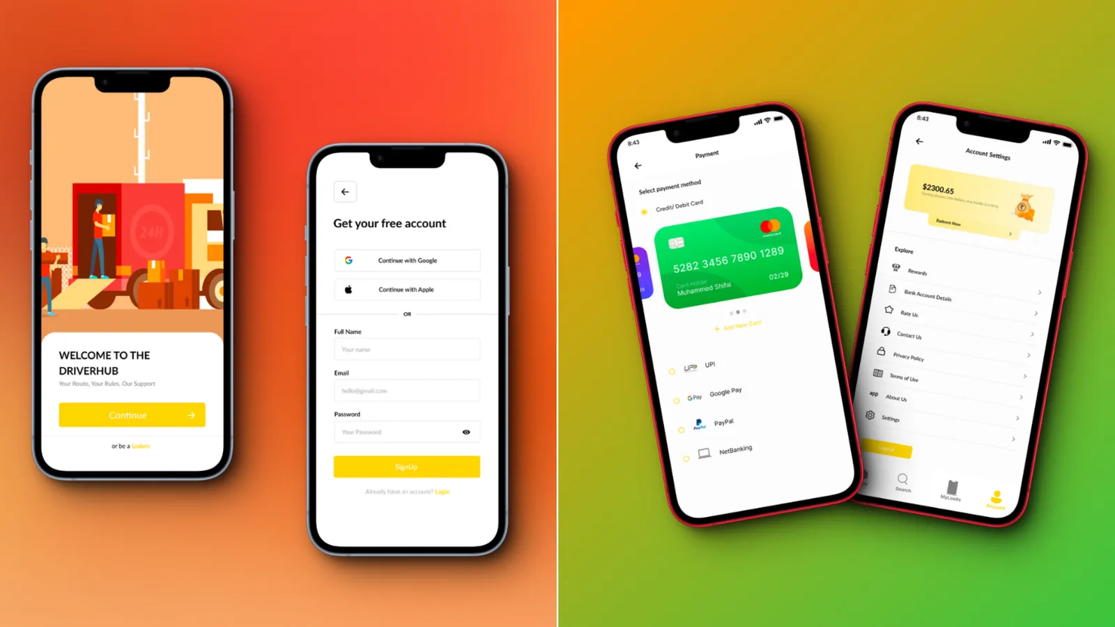 UI / UX Designs - screen 4