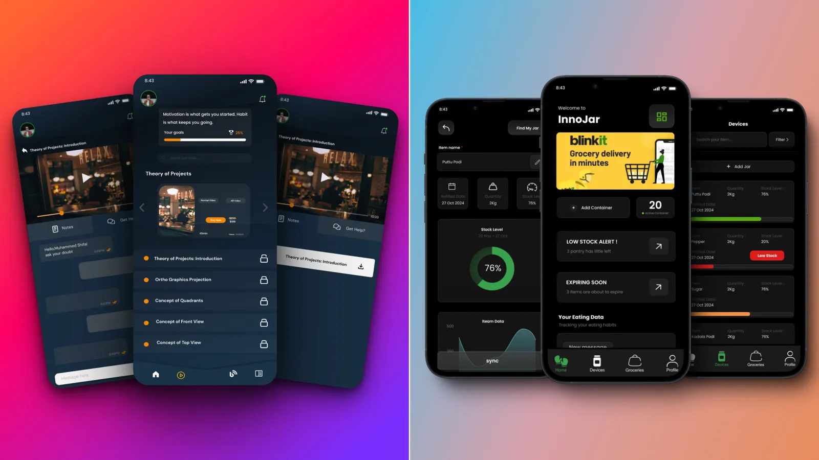 UI / UX Designs - screen 6
