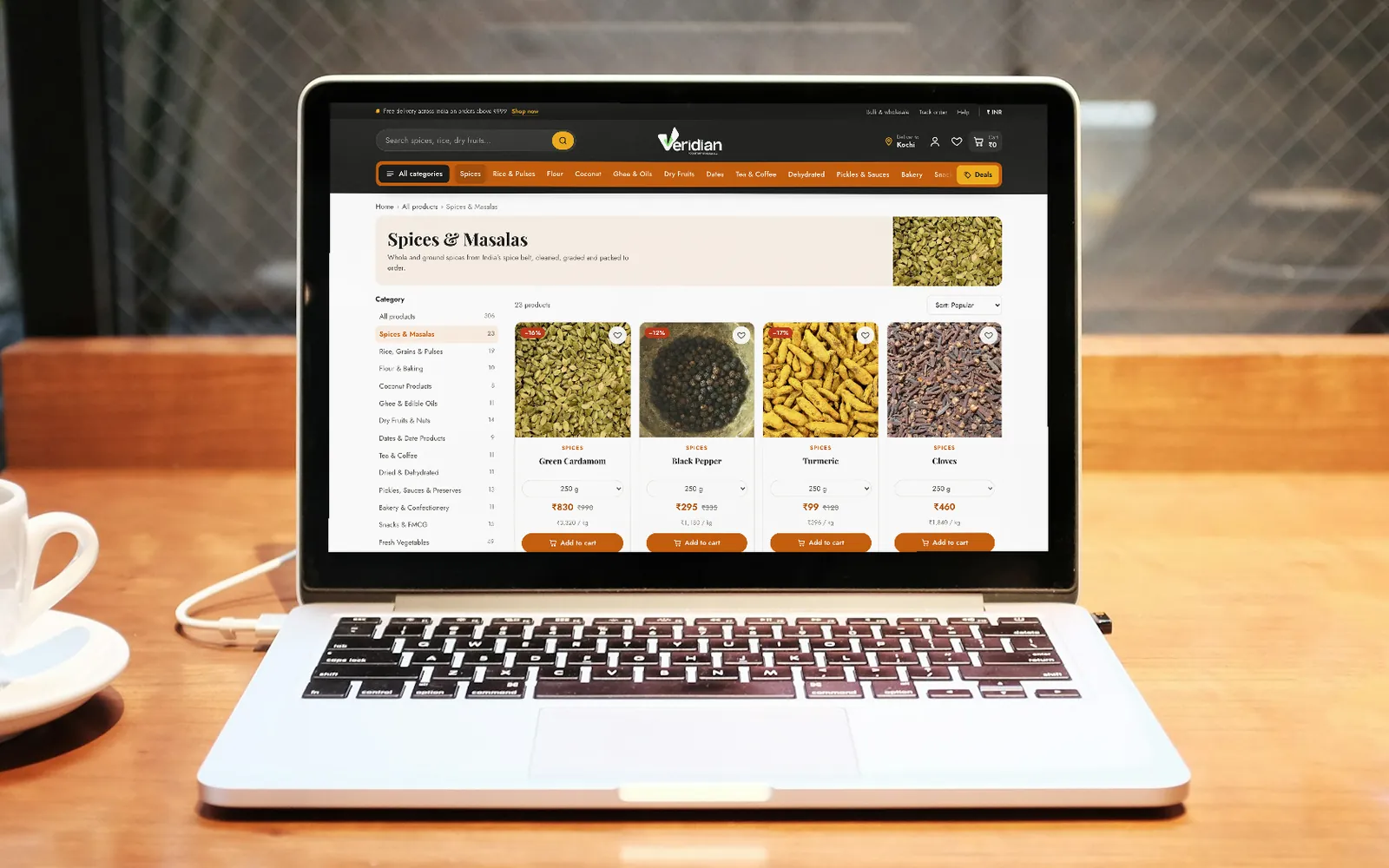 Veridian Foodstuff - screen 2